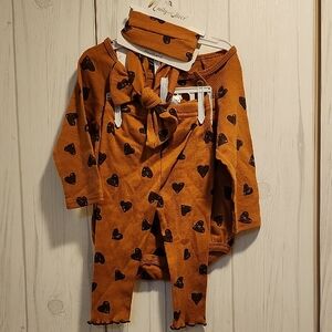 Emily and Oliver Baby Outfit with Headband